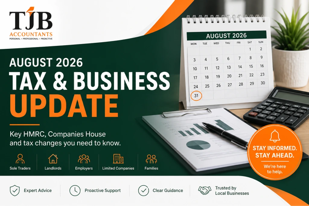 August 2026 Tax & Business Update